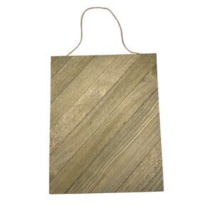 Wooden Craft Plaque 12" x 15" By Hampton Art wood hanging sign board READ NEW